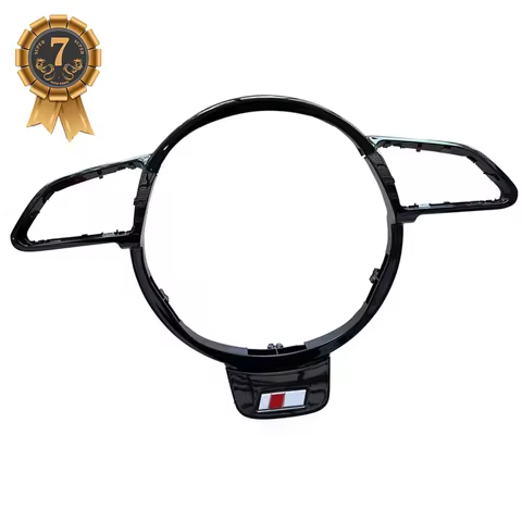 For Audi Steering Wheel A3 A4 B8 A5 A6 A7 Q3 Q5 Q7 Flat Bottomed Sports Steering Wheel Decorative Fr
