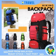 iTRAVEL 2507 90L Large Capacity Mountaineering Backpack Travel Sports Bag Beg Mendaki Gunung