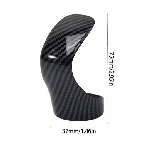 Carbon Fiber Style ABS Gear Shift Knob Cover Trim for Lexus ES350 ES300h For GS350 For GS200t IS350 