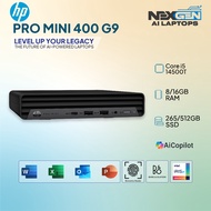 HP Pro Mini 400 G9 Desktop PC – Intel Core i5-14500T, 8GB DDR5 RAM, 512GB SSD