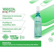 Melvita - 有機薄荷淨膚控油潔面啫喱 200毫升 [平行進口產品]
