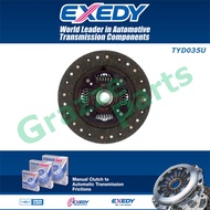 Exedy Daikin Clutch Disc Plate TYD035U for Toyota Corolla AE92 AE101 AE111 1.6 16V 4AGE 4AGZE - (8 1