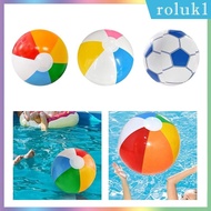 [Roluk] Beach Ball Inflatable Ball, Enetainment Beach Ball Water Toy for Birthday Party Supplies, Water Games Kids