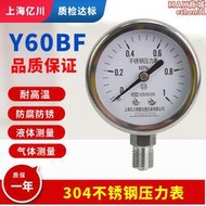 德國進口博世y60bf不鏽鋼壓力錶耐高溫防腐蒸氣鍋爐氣壓表304