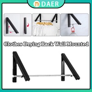 1Pc Retractable Folding Clothes Rack Multifunction Hanger For Clothes Wall Hanger Clothes Organizer