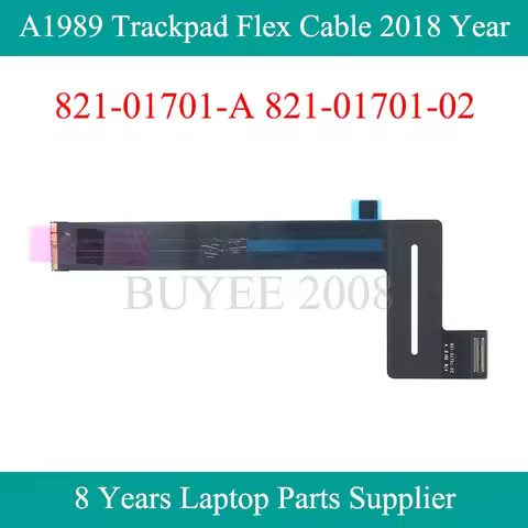 Origianl 13.3" A1989 Touchpad Cable 821-01701-A 821-01701-02 2018 For Macbook Pro Retina 13" A1989 T