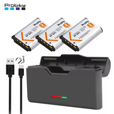 1800mAh NP BX1 NP-BX1 Battery+Fast Charger Box For Sony HX300 HX400 HX50 HX60 GWP88 AS15 WX350 DSC R