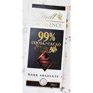 瑞士蓮極醇系列99%巧克力片50g(效期2024/09/30)市價169元特價99元