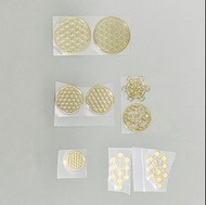 生命之花 ⚛️ 神聖幾何圖騰 手機銅質金屬貼紙 宇宙萬物之原力量 淨化心靈 增強能量貼沉默之語光之語七輪 Sacred Geometry Stickers Flower of life sticker