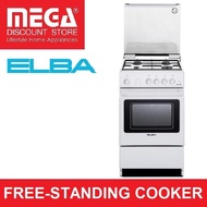 ELBA EGC 536 WH FREE-STANDING COOKER / 37L GAS OVEN