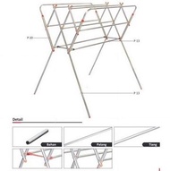 Jemuran Baju 80 Cm Jemuran Handuk Full Stainless Jemuran Handuk Xenia
