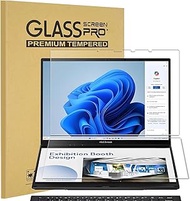 2 Pack Glass Screen Protector for New 2025-2024 ASUS Zenbook Duo 2-in-1 Laptop Dual 14” OLED (UX8406