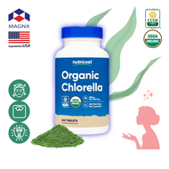 นูทรีคอสท์ สไปรูลิน่า + คลอเรลล่า ผง / เม็ด สาหร่าย ออร์แกนิค ซูเปอร์ฟู้ด Nutricost Spirulina + Chlo