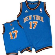 台灣現貨《NBA尼克隊》林書豪球衣幼童adidas Infant Knicks Jeremy Lin【24M】