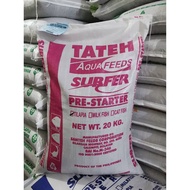 ▧◙❀Tateh Aquafeeds Surfer Pre-Starter 1kg Tilapia Catfish (Hito) Milkfish Koi Feeds Floating Pellets