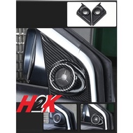 Full Tweeter Cover Accessories - Carbon Speaker - Honda CRV Turbo 2017