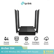 Tp-link Archer C64 Ac1200 Dual-Band Wifi Router Tplink C-64 Ac-1200