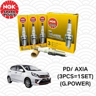 【100% ORIGINAL】 NGK 93005 LASER IRIDIUM SPARK PLUG - PERODUA AXIA (G.POWER)  (3PCS=1SET)