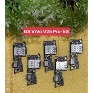 Vivo v25 pro-5g charging board assembly / vivo v25pro sim socket / vivo v25 pro-5g charging assembly