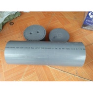 Combo 1 bịt xả 140 1 bịt trơn và 40cm ống 140mm