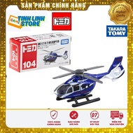 Takara Tomy Tomica Metal Helicopter Model No.104 Kawasaki BK117 D-2 (1/167 Scale)