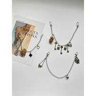 Metal Key Waist Chain Female Punk Hip-Hop Hip-Hop Jeans Chain Accessories Bag Hanging Chain DIY Deco