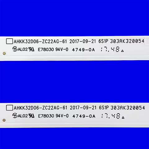 2PCS LED backlight strip 6LAMP for KKTV K32 AHKK32D06-ZC22AG-61 303AK320054 303AK320053