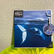 【禮物首選】鯨尾 Symphony 刺繡鑰匙圈