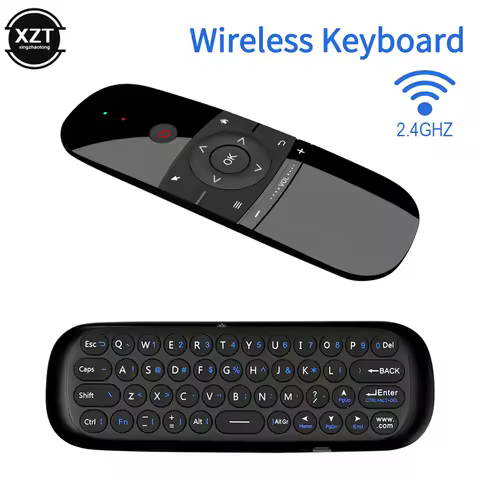 Wechip W1 Air Mouse 2.4G Wireless Keyboard Remote Control IR Remote Learning 6-Axis Motion Sense for