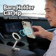 HP 720 Rotation Magnet Car Holder Phone Holder Foldable Dashboardhp