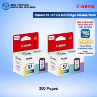 Canon CL-57 Color X 2 PCS (Twin Pack) Ink Cartridge / Canon E400 E410 E470 E417 E460 E477 E480 E270 