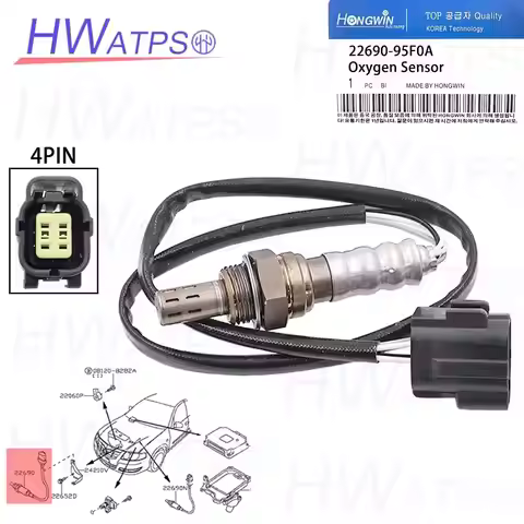 Oxygen Sensor 22690-95F0A For HONDA PRELUDE SEAT IBIZA ALTEA SKODA FABIA PEUGEOT 307 CITROEN C4 VW P