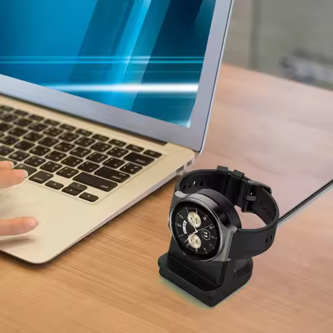 Silicone Charging Base Storage Rack Lightweight Portable Watch Charger Stand Support for Huawei WATC