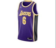 Leborn James laker 6 SW jerseys