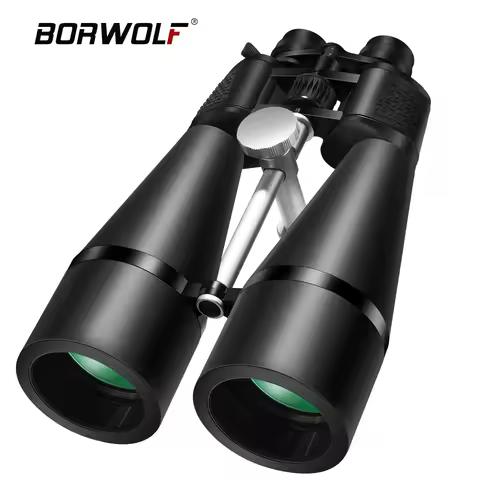 BORWOLF Binoculars 25-75X80 Hight Definition waterproof Military Telescope for Bird watching Hiking 