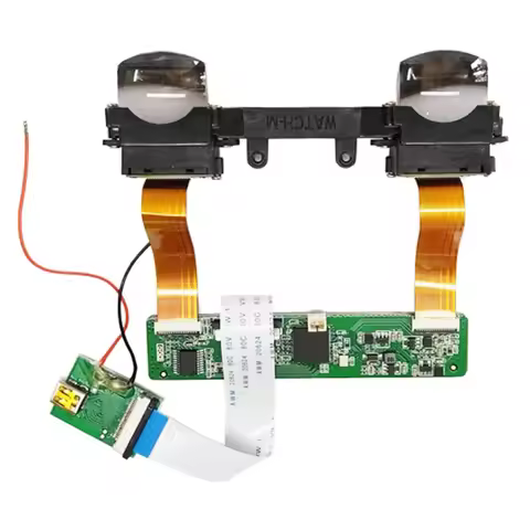 HD Binocular Video Glasses Module FLCOS Ferroelectric LCD 720P HDMI Signal Input 1280*720 0.38 Inch 