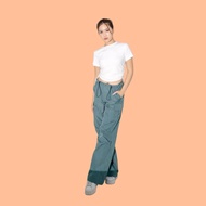 Women's High-Waisted Premium Jumbo Korean Style Cargo Pants Women's Cargo Pants Made of Jumbo Camvas
