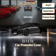 BMW i7 (2021-2026) Car Cover Logo Printed Protecting Elastic Fabric Anti-Scratch For BMW i7