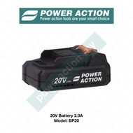 Power Action 20V Battery (BP20 & BP40)/ Battery Charges (BC20)
