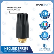 Mecline by Tecomec TPR255 255Bar High Pressure Rotating Turbo Nozzle Thread Inlet: G 1/4 F