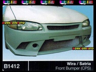 B1412 Proton Wira Fiber Front Bumper (CPS) Body kit Bodykit