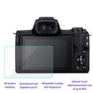 Self-adhesive Tempered Glass Film LCD Screen Protector Cover Guard for Canon EOS M6 M50 M100 EOSM Camera