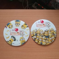 全新 反斗奇兵大作戰 杯墊  隔熱墊 小小兵 壞蛋獎門人 迷你兵團