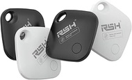 RSH Android Smart Tag - 4 Pack, Key Finder Compatible with Google Find My Device App (Android Only),