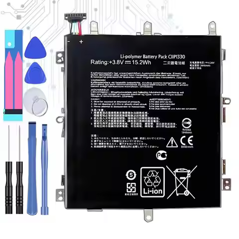 C11P1330 Tablet Battery For Asus Memo Pad 8 ME581C K01H K015 ME8150C Long-Lasting 3948Mah