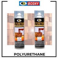 Bosny Spray Paint Polyurethane CLEAR & MATTE