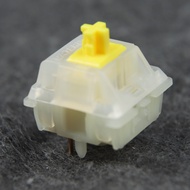 Gateron Pro Milky Yellow Switch 5 Pin Pre Lubed For MX Mechanical Keyboard DIY