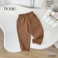 Quần kaki dài nhiều màu cho bé trai dáng baggy phong cách Hàn quốc 9 tới 25kg BERNIE KIDS H0625B17