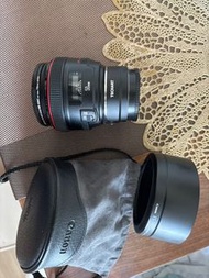 Canon lens EF 50mm 1.2 USM (送UV filter + 天工Sony E adaptor)