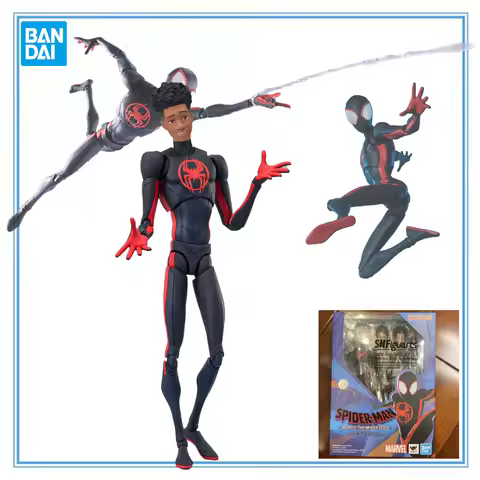 Original in Stock Bandai Spirits S.H.Figuarts Spider-Man: Across The Spider Verse Miles Morales Spid